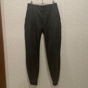 Spanx Leather like Joggers